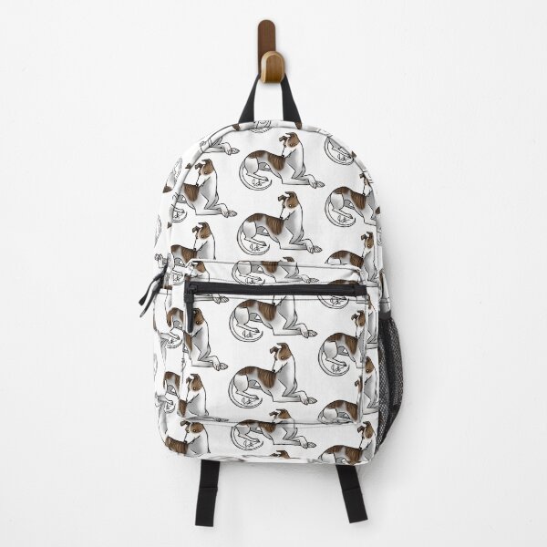 Item preview, Dog - Greyhound - White and Brindle designed and sold by Jennifer Stolzer.