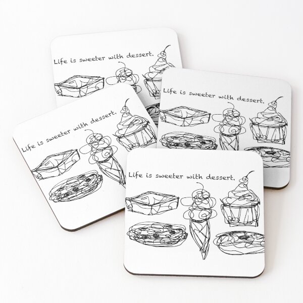 Item preview, Life is Sweeter With Dessert designed and sold by mcarroll2.