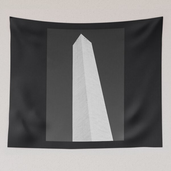 Item preview, Washington Monument tall obelisk in National Mall Washington DC commemorating George Washington monochrome designed and sold by Brian Scantlebury.