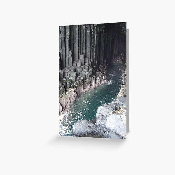 Inside Fingal's Cave Greeting Card