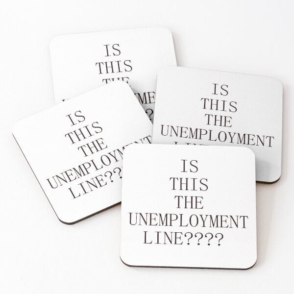 Item preview, unemployment line, unemployed, need a job designed and sold by serene-dad.