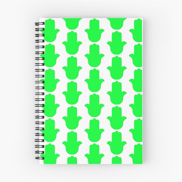 Aperçu de l'œuvre  Hamsa vert fluo créée et vendue par artbySC.