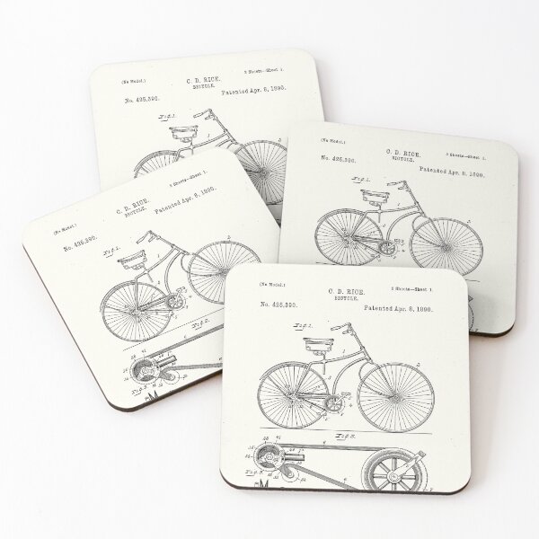 Item preview, 1890 Bicycle Patent  designed and sold by sammi-ts.