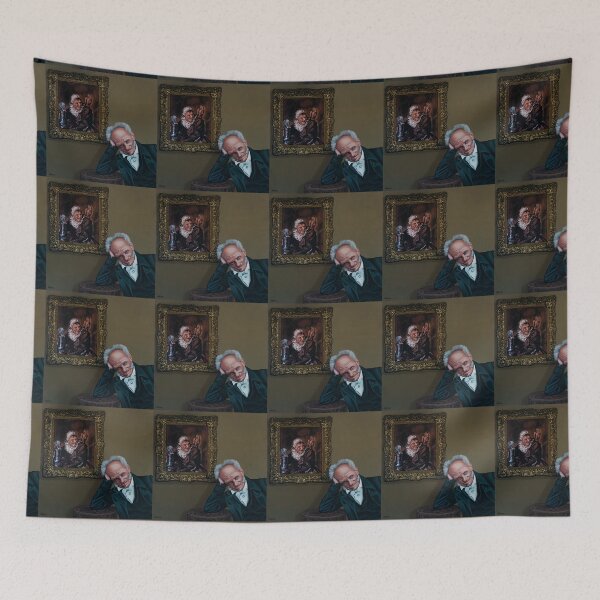 Item preview, Schopenhauer and Malle Babbe of Frans Hals Painting designed and sold by PaulMeijering.