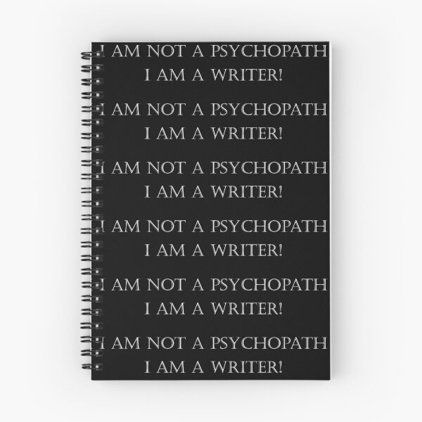 Item preview, Writers and psychopaths designed and sold by maryev.
