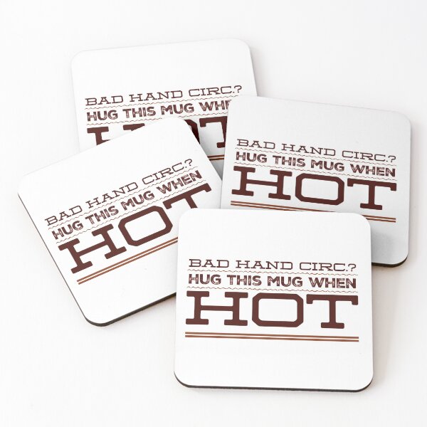 Item preview, Bad Hand Circ.?  Hug This Mug When Hot designed and sold by OfferHeat.