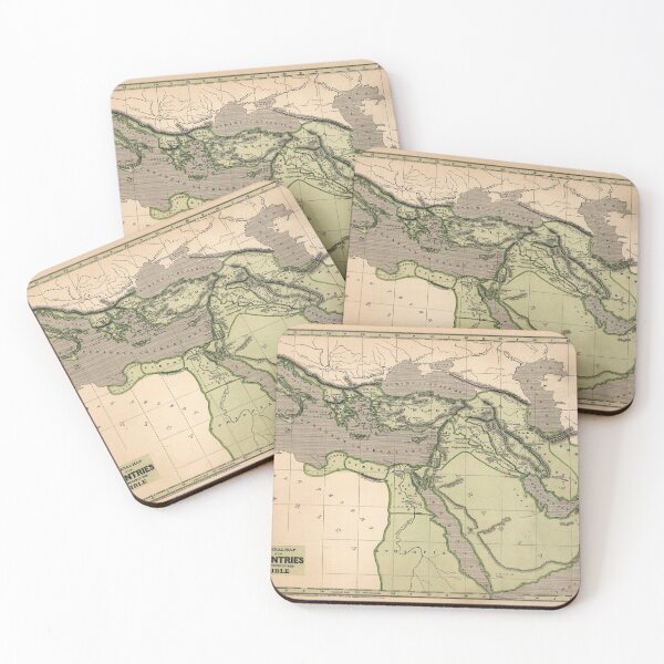 Item preview, Vintage Biblical Lands Map (1844) designed and sold by BravuraMedia.