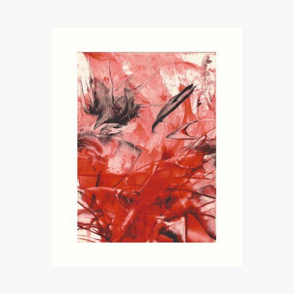 Anger Art Print