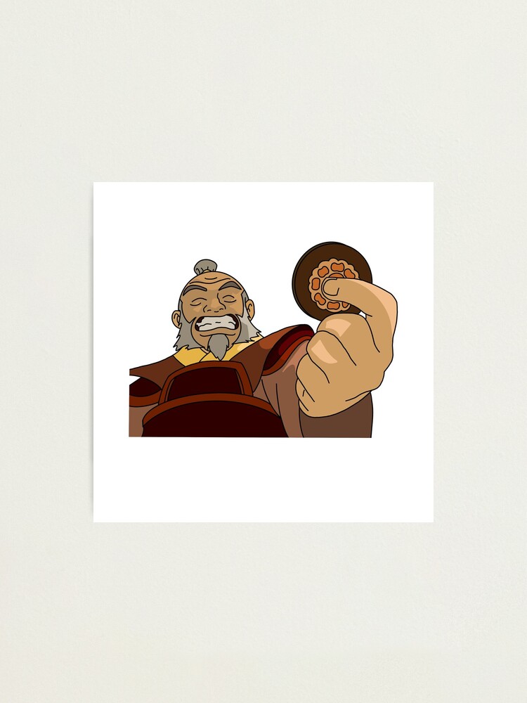 Uncle Iroh Avatar The Last Airbender White Lotus Tile Photographic Print By Ditsydesigns Redbubble Uncle Iroh Avatar The Last Airbender White Lotus Tile Photographic Print By Ditsydesigns Redbubble