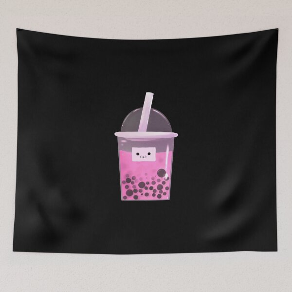 Item preview, pink kawaii boba / bubble tea  designed and sold by Jenny Romeril.