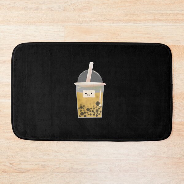 Item preview, Yellow kawaii  kawaii boba / bubble tea  designed and sold by Jenny Romeril.