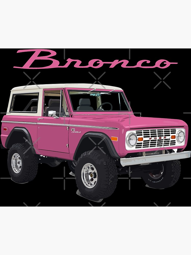Discover Vintage 1966 - 1977 Ford Bronco Canvas
