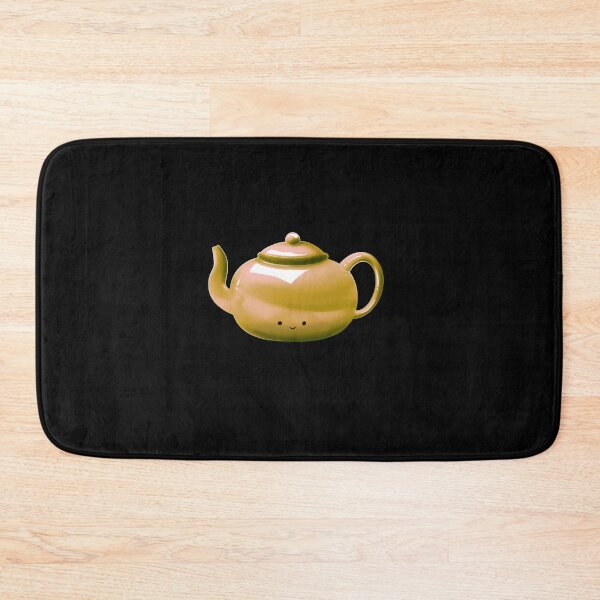 Item preview, Yellow kawaii  kawaii teapot/ tea  designed and sold by Jenny Romeril.