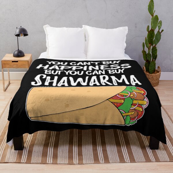 Item preview, Funny Arabic Food Happiness Shawarma print designed and sold by jakehughes2015.