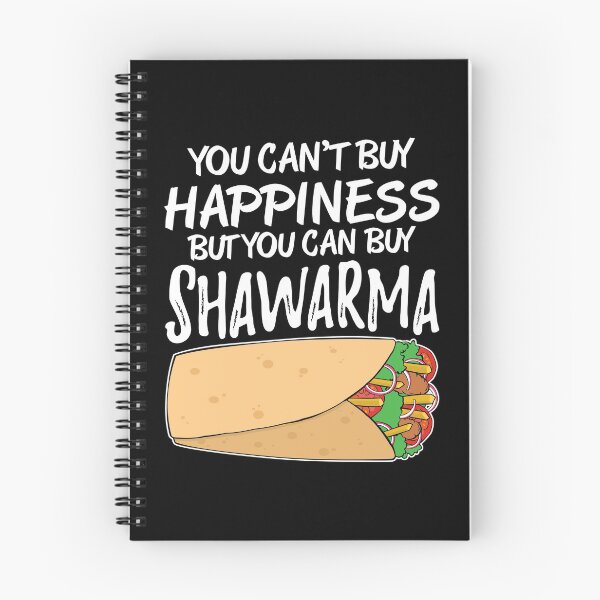 Item preview, Funny Arabic Food Happiness Shawarma print designed and sold by jakehughes2015.