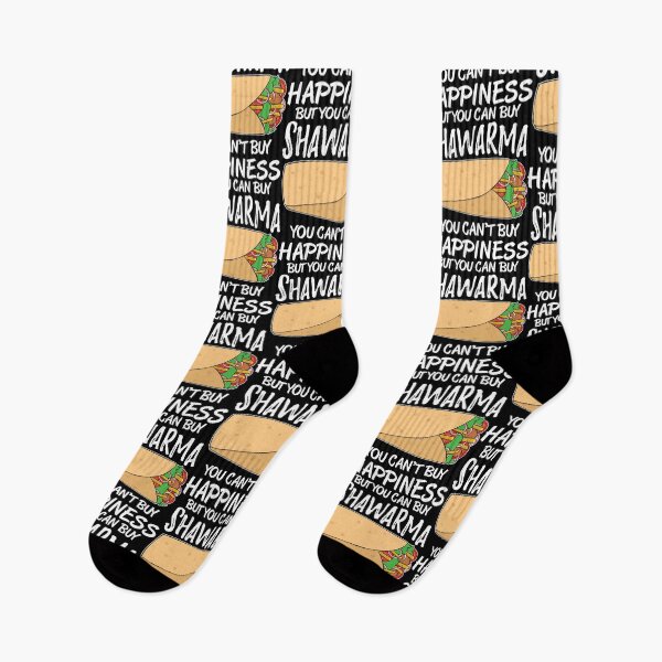 Item preview, Funny Arabic Food Happiness Shawarma print designed and sold by jakehughes2015.