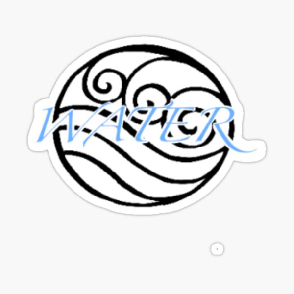 "Water Tribe " Sticker by janellalopez Redbubble