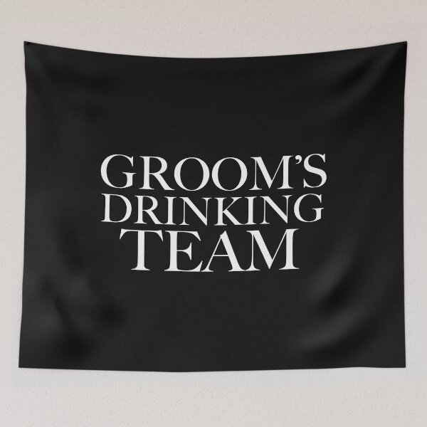 Item preview, Groom Drinking Team Party Groomsmen Bachelor Party designed and sold by losttribe.