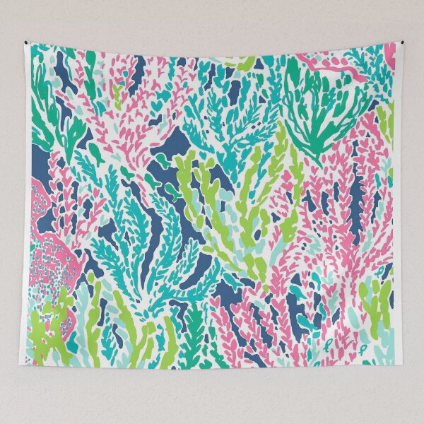 Item preview, Fuschia turquoise and lime illustration  designed and sold by Hala217.
