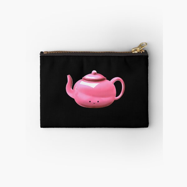Item preview, Pink kawaii  kawaii teapot/ tea  designed and sold by Jenny Romeril.