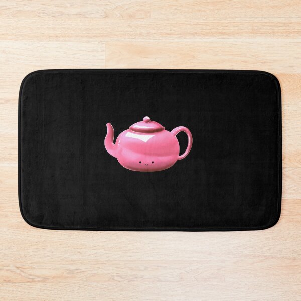 Item preview, Pink kawaii  kawaii teapot/ tea  designed and sold by Jenny Romeril.