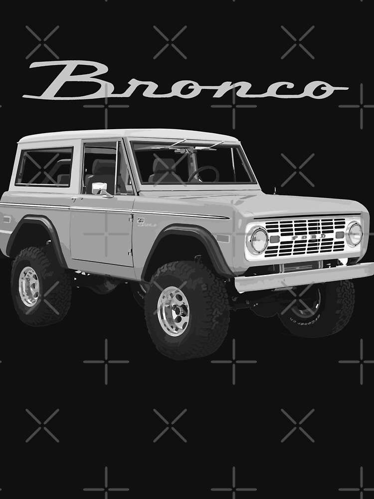 Ford Bronco Classic Adventure Long Sleeve T-Shirt Size: XX-Large Blue