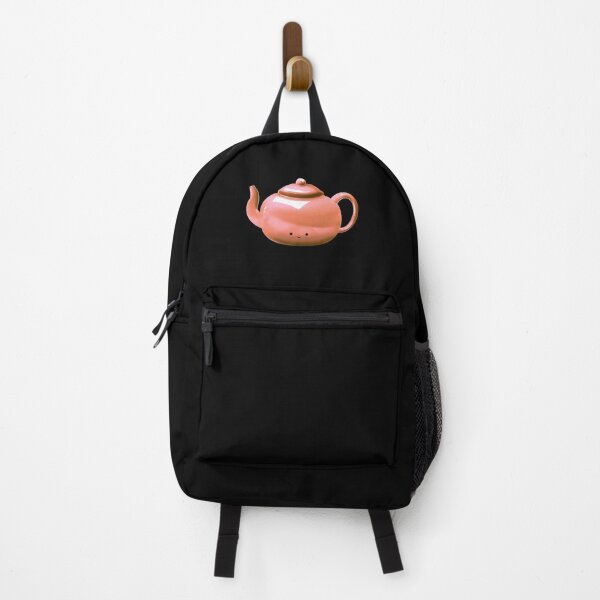 Item preview, orange kawaii kawaii teapot/ tea designed and sold by Jenny Romeril.