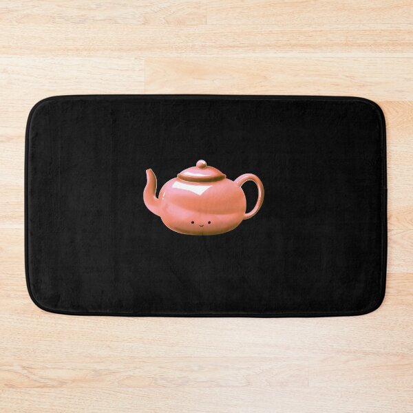 Item preview, orange kawaii  kawaii teapot/ tea  designed and sold by Jenny Romeril.