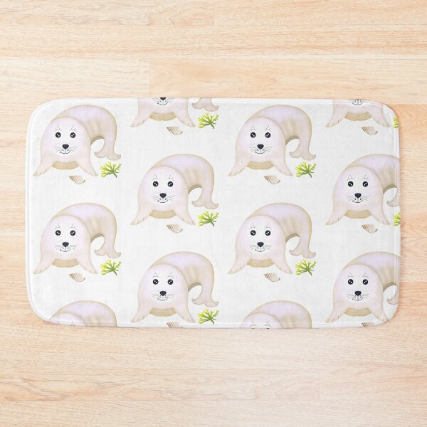 Item preview, White Baby Seal Print designed and sold by zoillustrate.