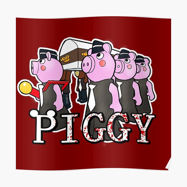 Think Meme Wall Art Redbubble - piggy roblox coffin dance gif