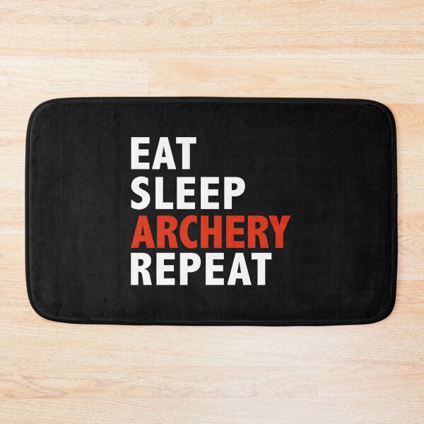 Item preview, Eat Sleep Archery Repeat  Hunting Bow Arrow designed and sold by losttribe.