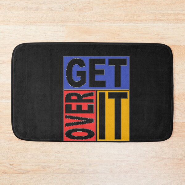 Item preview, Get over it. Just get done with it.  designed and sold by PaperDreamPod.