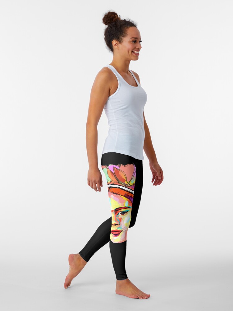 frida kahlo Leggings for Sale by ArtMailsonCello