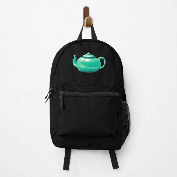 Item preview, cyan kawaii teapot/ tea designed and sold by Jenny Romeril.