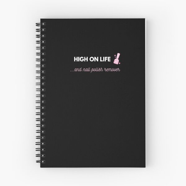 Item preview, High on Life ... and nail polish remover designed and sold by Papagana.