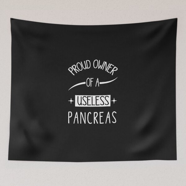 Item preview, Proud owner of a useless pancreas - Funny Diabetes designed and sold by Mr-tach.