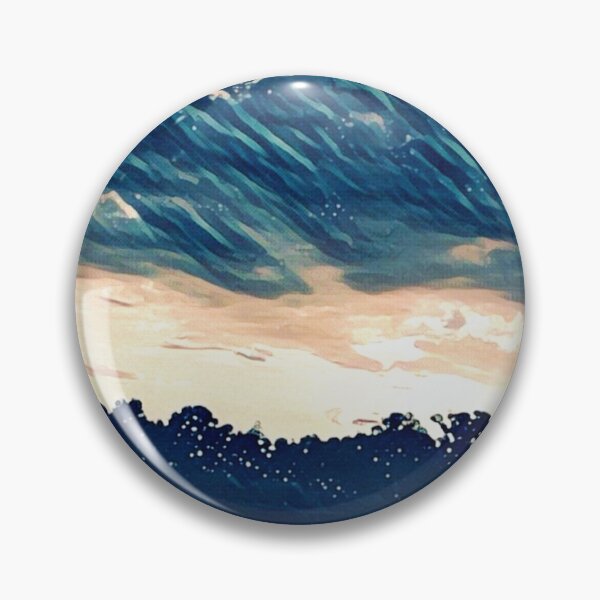 Item preview, Oil paint texture lake scenery  designed and sold by IvyEvergreenery.