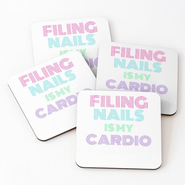 Item preview, Filing nails is my cardio designed and sold by Papagana.