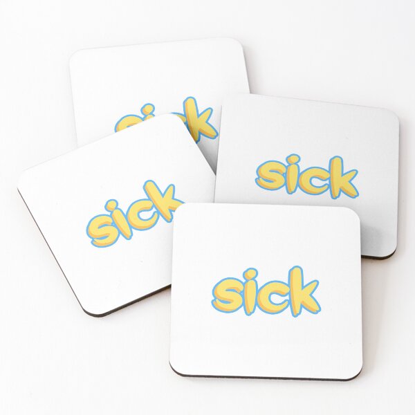 Item preview, Sick sticker designed and sold by hoonurkaur.