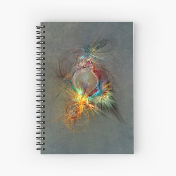 Fractal Art Beauty Spiral Notebook