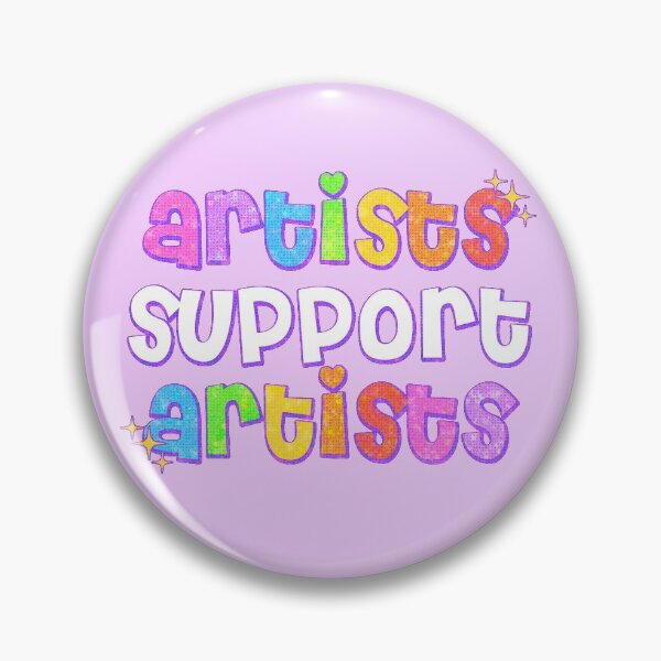 Item preview, artists support artists designed and sold by disco dottie.