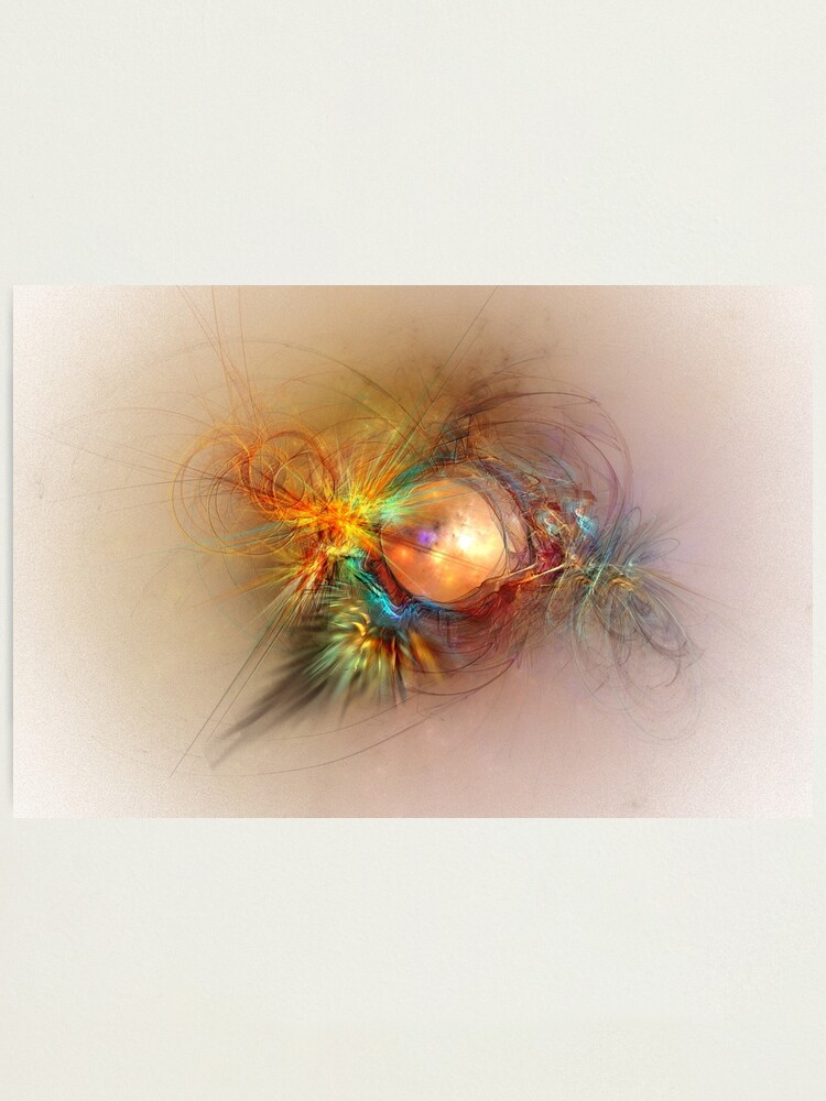 Alternate view of Fractal Art Beauty light Photographic Print