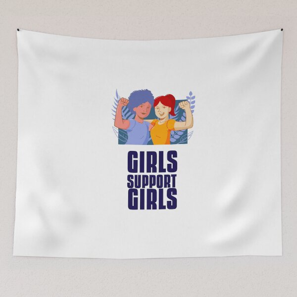 Item preview, Girls supporting  Girls  designed and sold by JobaBreezy.