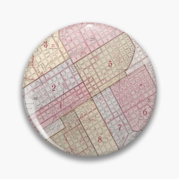 Item preview, Vintage Map of Birmingham AL (1903) designed and sold by BravuraMedia.