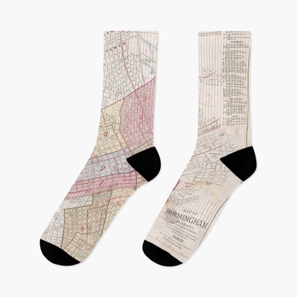 Item preview, Vintage Map of Birmingham AL (1903) designed and sold by BravuraMedia.