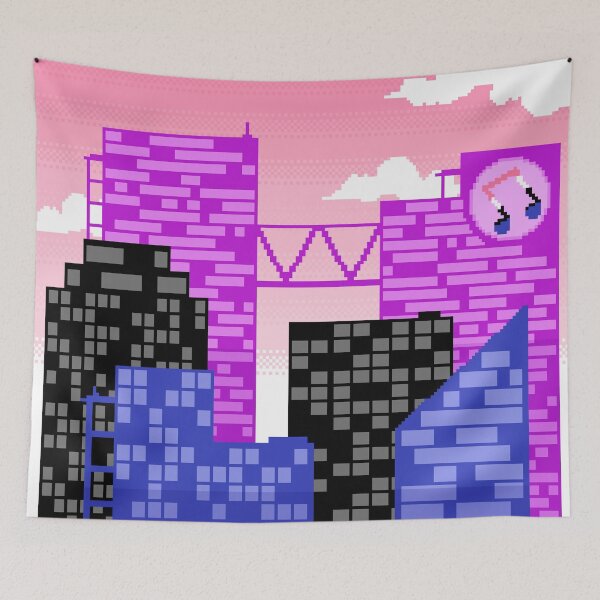 Item preview, Pixel Genderfluid Pride City designed and sold by MetallicWings15.