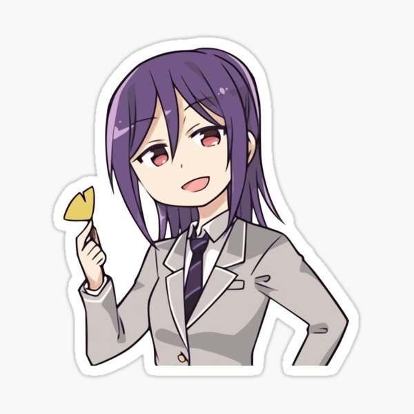 kaoru holding something Sticker
