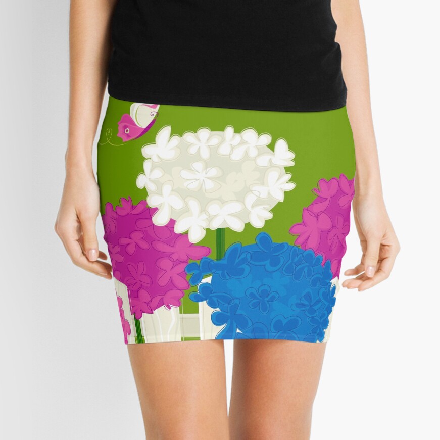 Flower Garden Mini Skirt