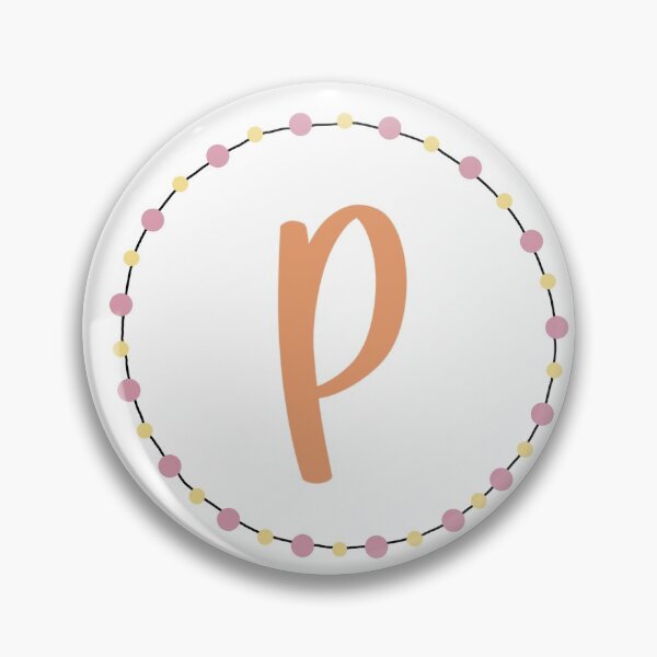 Item preview, Pink, Yellow and Orange P designed and sold by Meghan Hill.