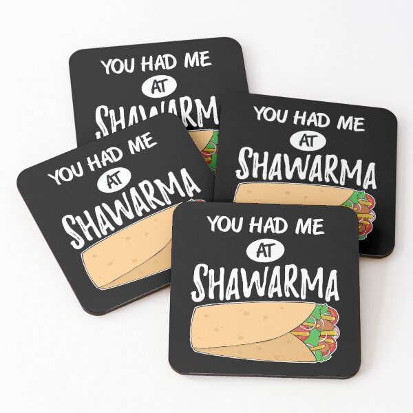 Item preview, Funny You Had Me At Shawarma Arabic Food design designed and sold by jakehughes2015.